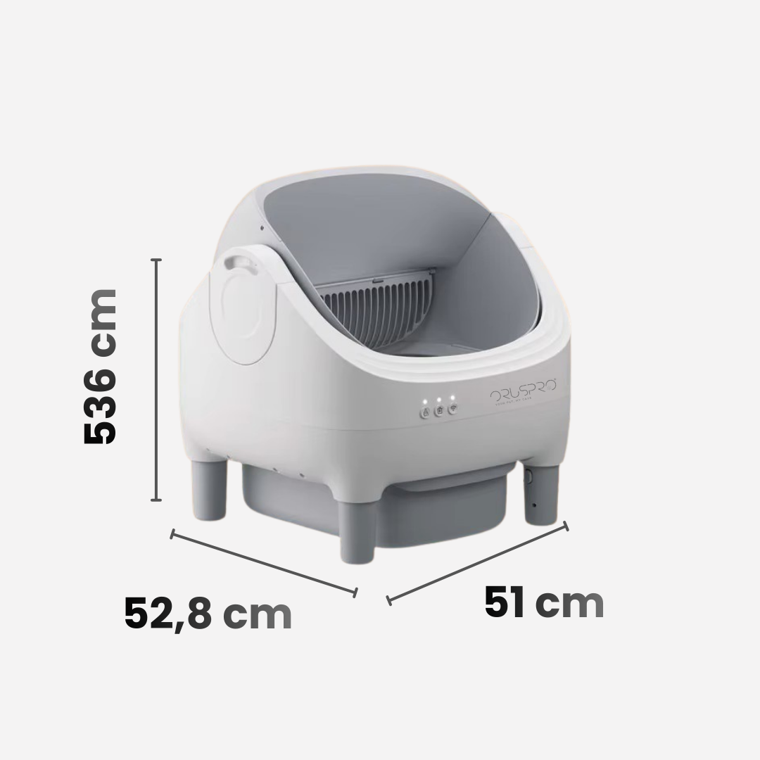 Catty Pet - Lettiera automatica e autopulente per gatti con App