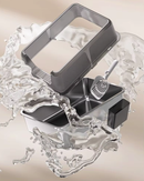 Letty Pet - lettiera in acciaio inox per gatti semi-chiusa