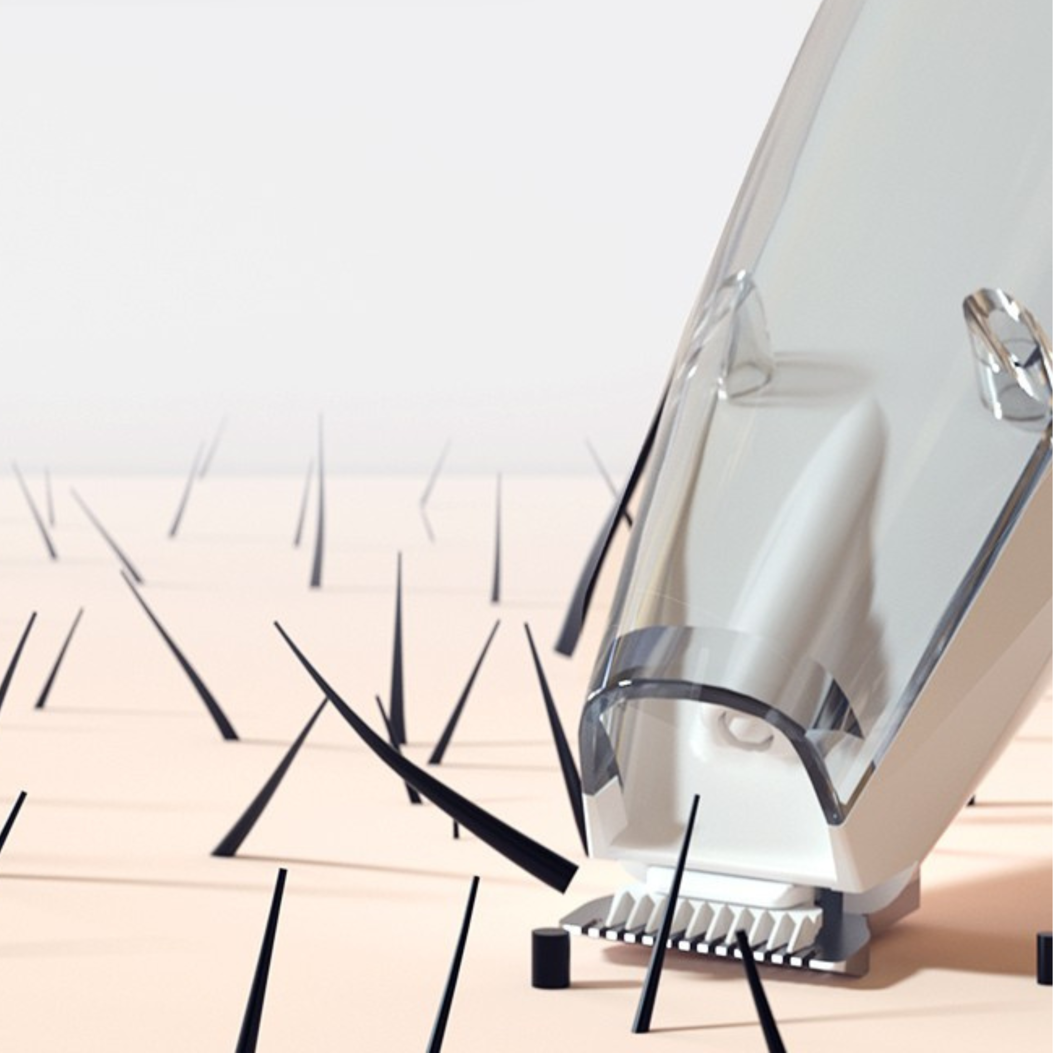 Shavy mini - rasoio elettrico con aspiratore