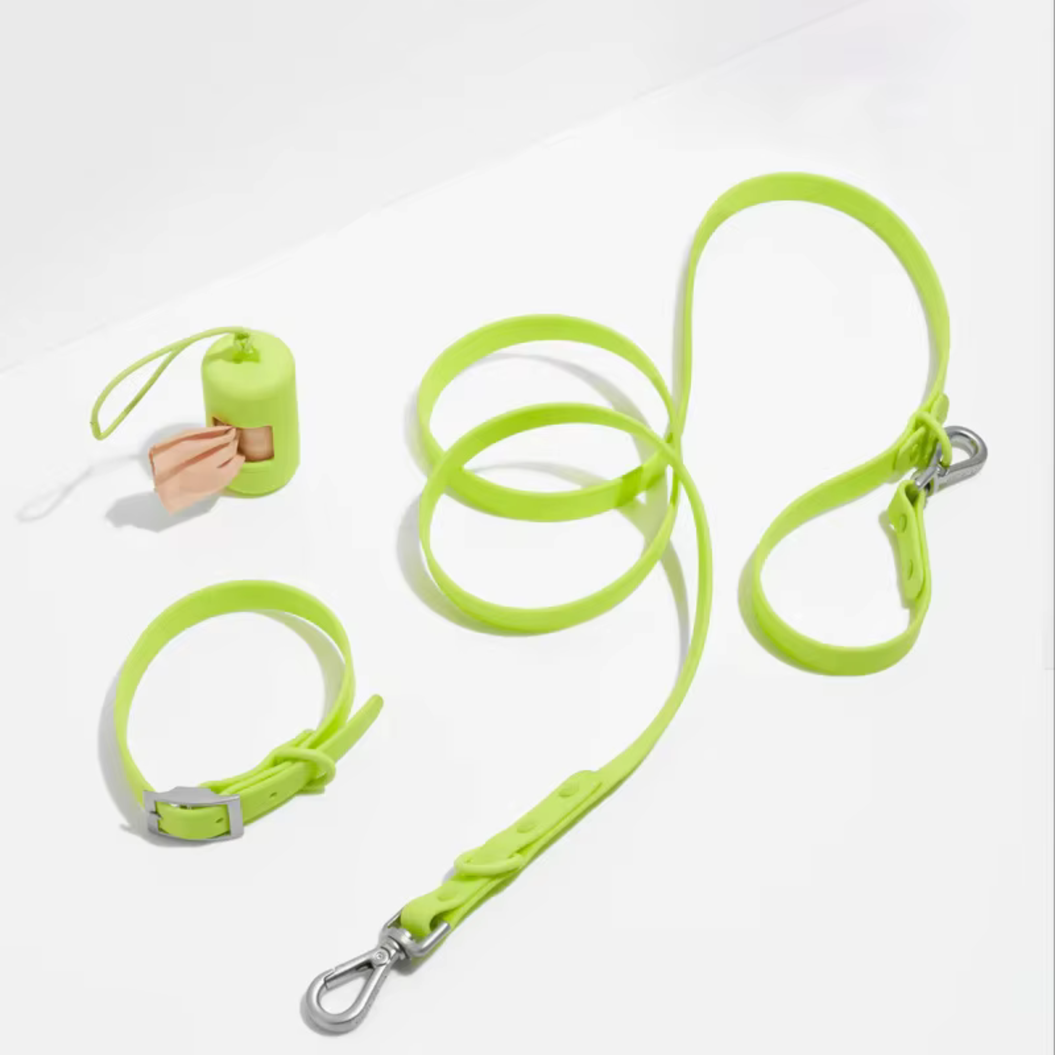 Collare+ Guinzaglio+ Bag+ Porta tag Walky Set