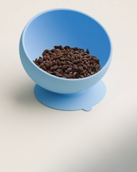 Slow Bowl Flow- Ciotola anti ingozzamento, antiribaltamento e bordo angolato a 45° in silicone BPA free
