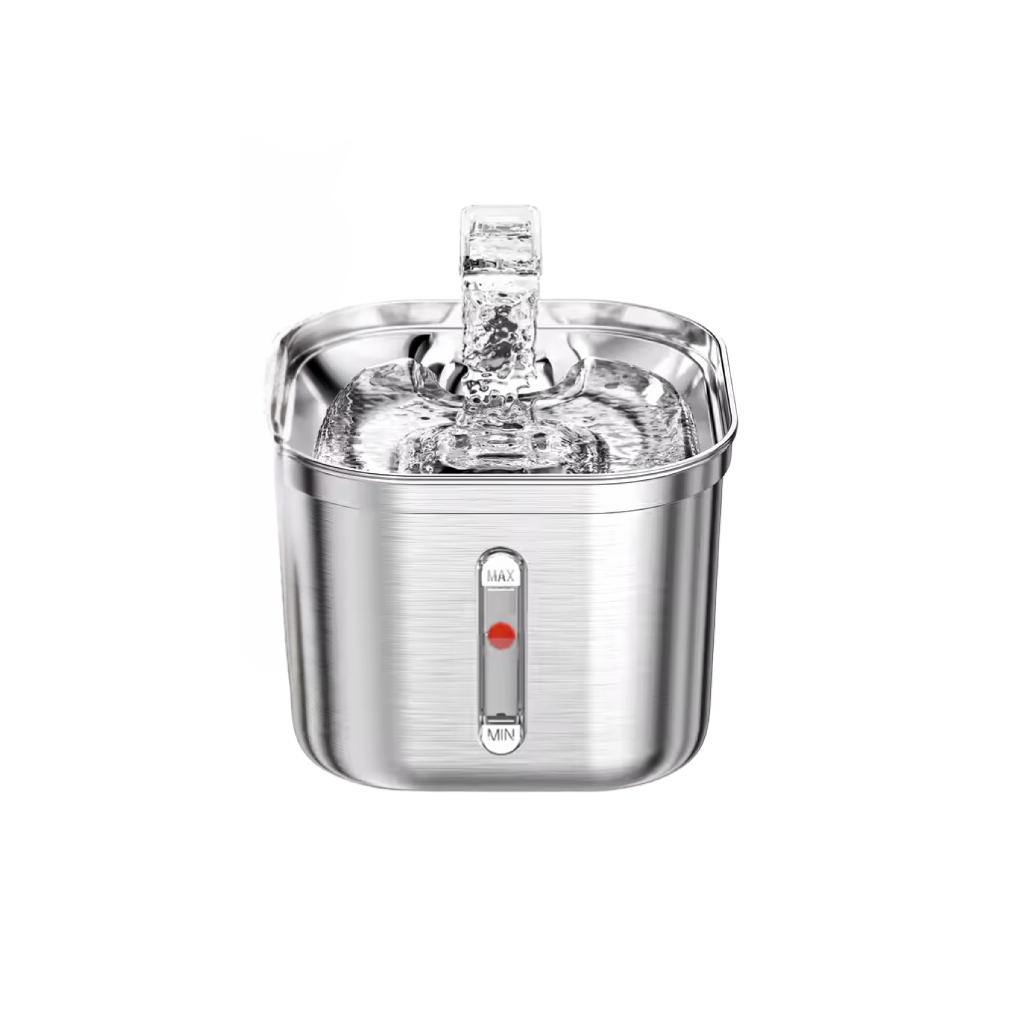 Sunny Steel Water Fontana automatica in acciaio inox 304 per cani e gatti 2,2L