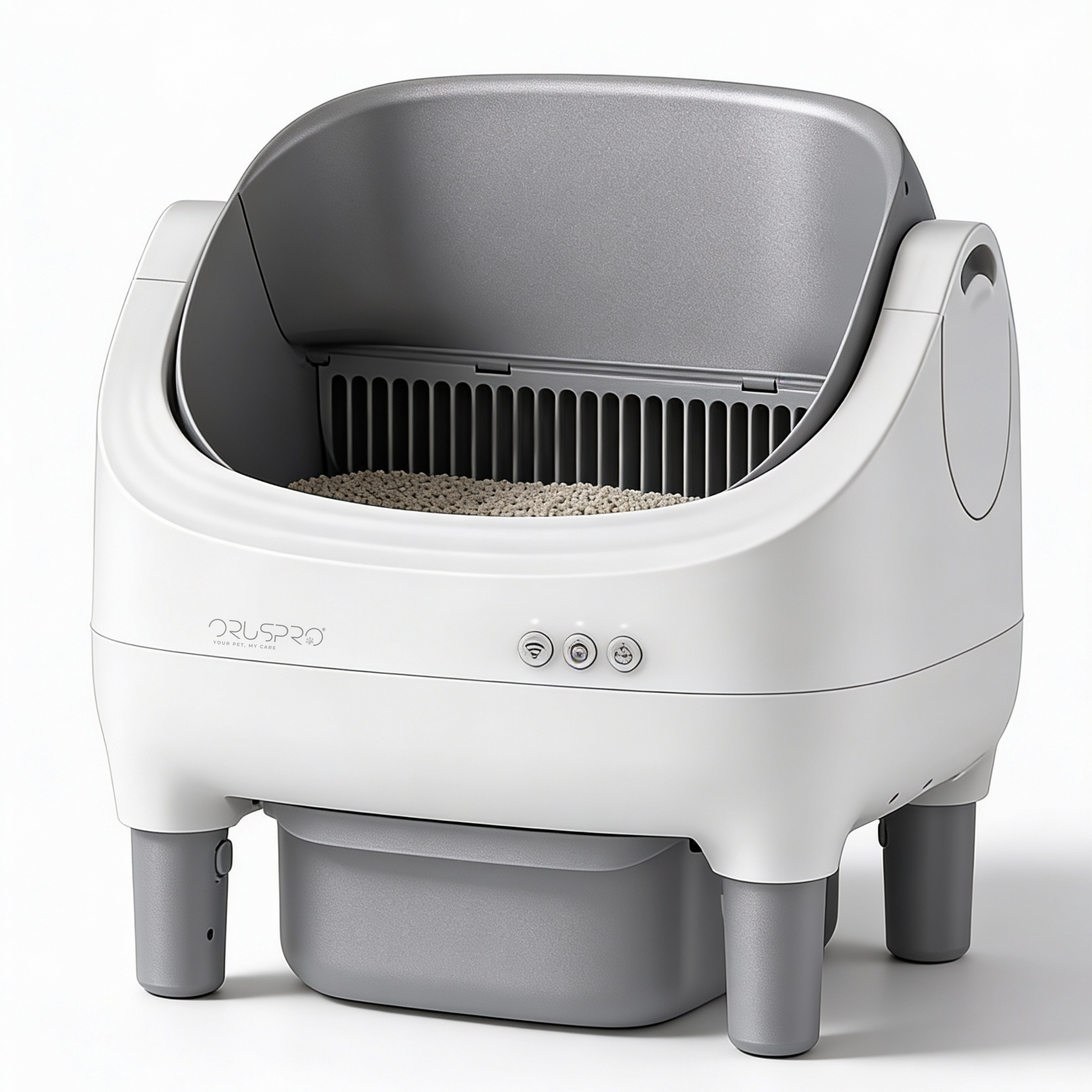 Catty Pet - Lettiera automatica e autopulente per gatti con App