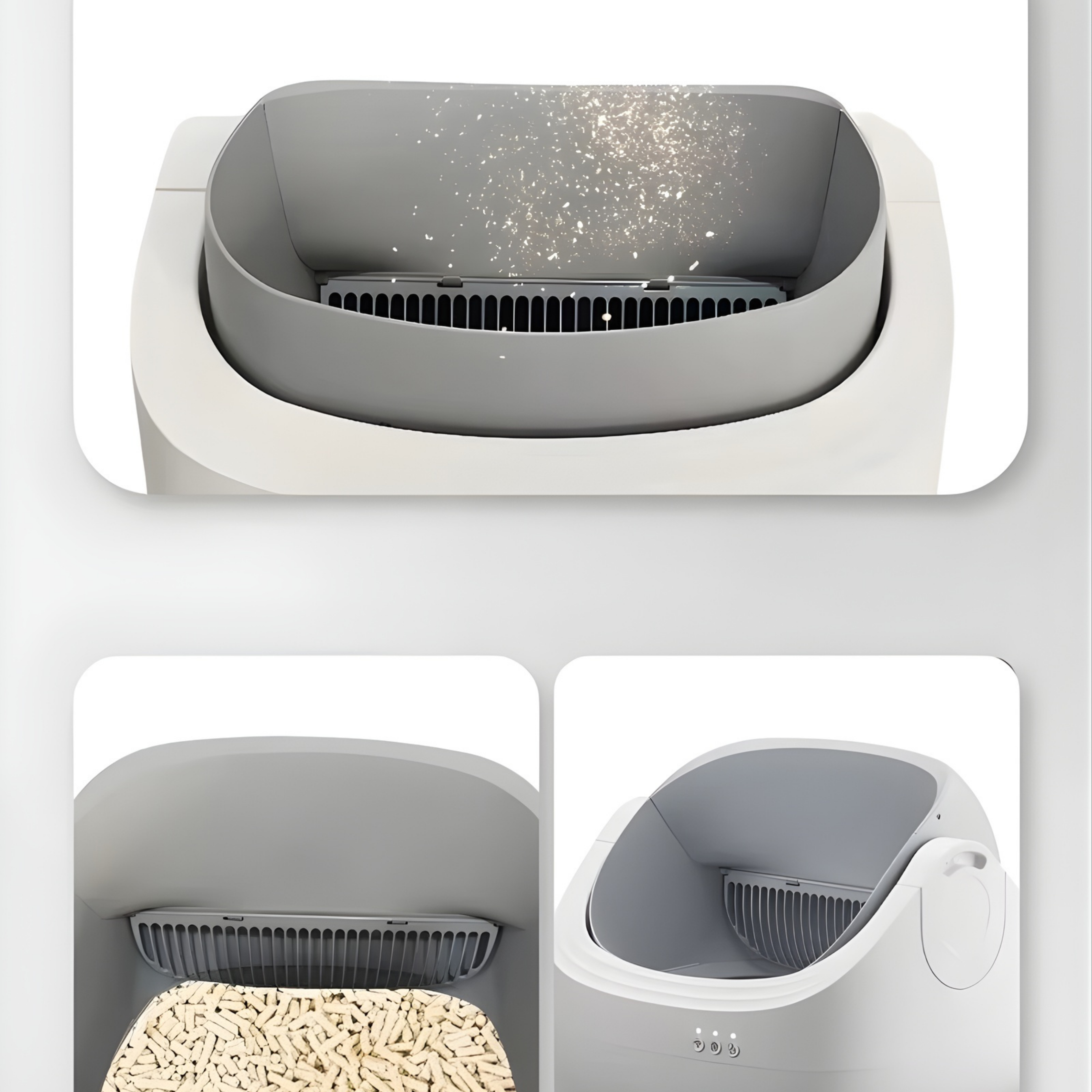 Catty Pet - Lettiera automatica e autopulente per gatti con App