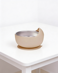 Pretty Bowl- Ciotola 2 in 1 in acciaio e silicone alimentare con rialzo