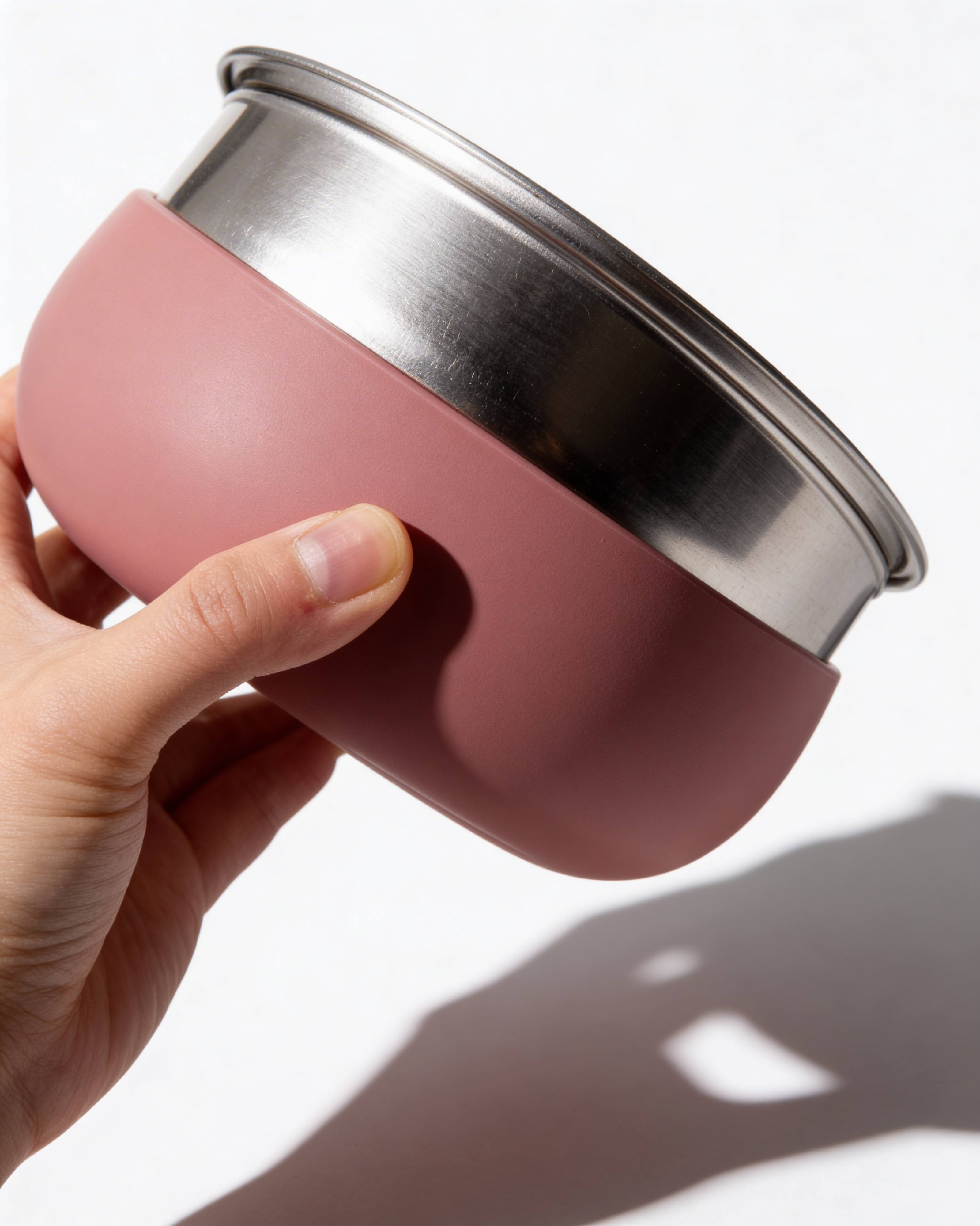 Pretty Bowl Classic- Ciotola 2 in 1 estraibile in acciaio inossidabile e silicone alimentare