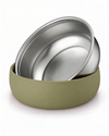 Pretty Bowl Classic- Ciotola 2 in 1 estraibile in acciaio inossidabile e silicone alimentare