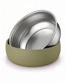 Pretty Bowl Classic- Ciotola 2 in 1 estraibile in acciaio inossidabile e silicone alimentare