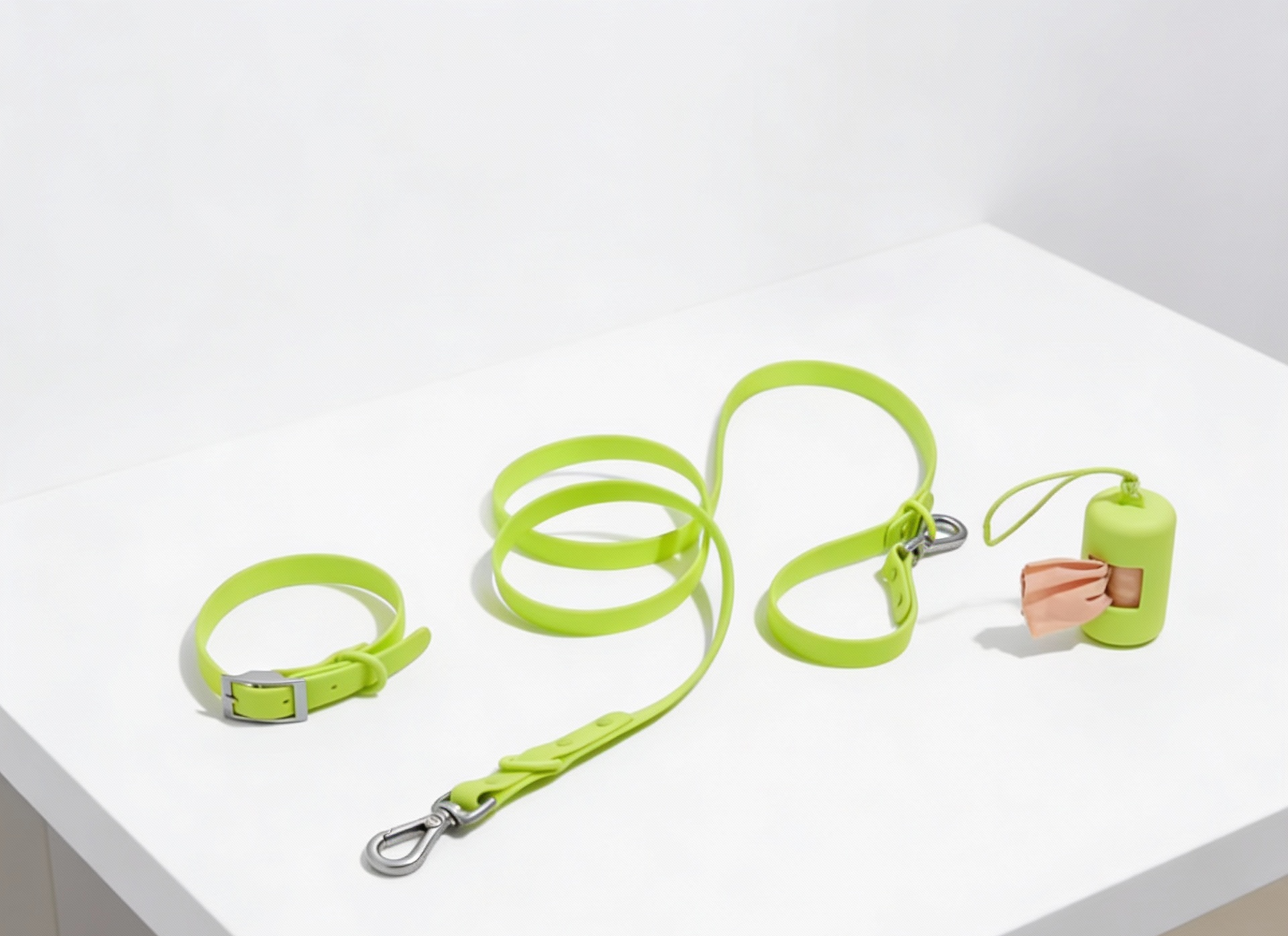 Collare+ Guinzaglio+ Bag+ Porta tag Walky Set