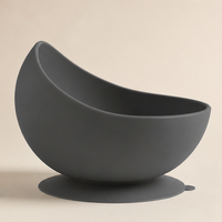 Slow Bowl Edge- Ciotola anti ingozzamento, antiribaltamento e antischizzo in silicone BPA free