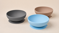 Slow Bowl Flat- Ciotola anti ribaltamento in silicone alimentare