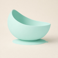 Slow Bowl Edge- Ciotola anti ingozzamento, antiribaltamento e antischizzo in silicone BPA free