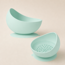 Slow Bowl Edge- Ciotola anti ingozzamento, antiribaltamento e antischizzo in silicone BPA free