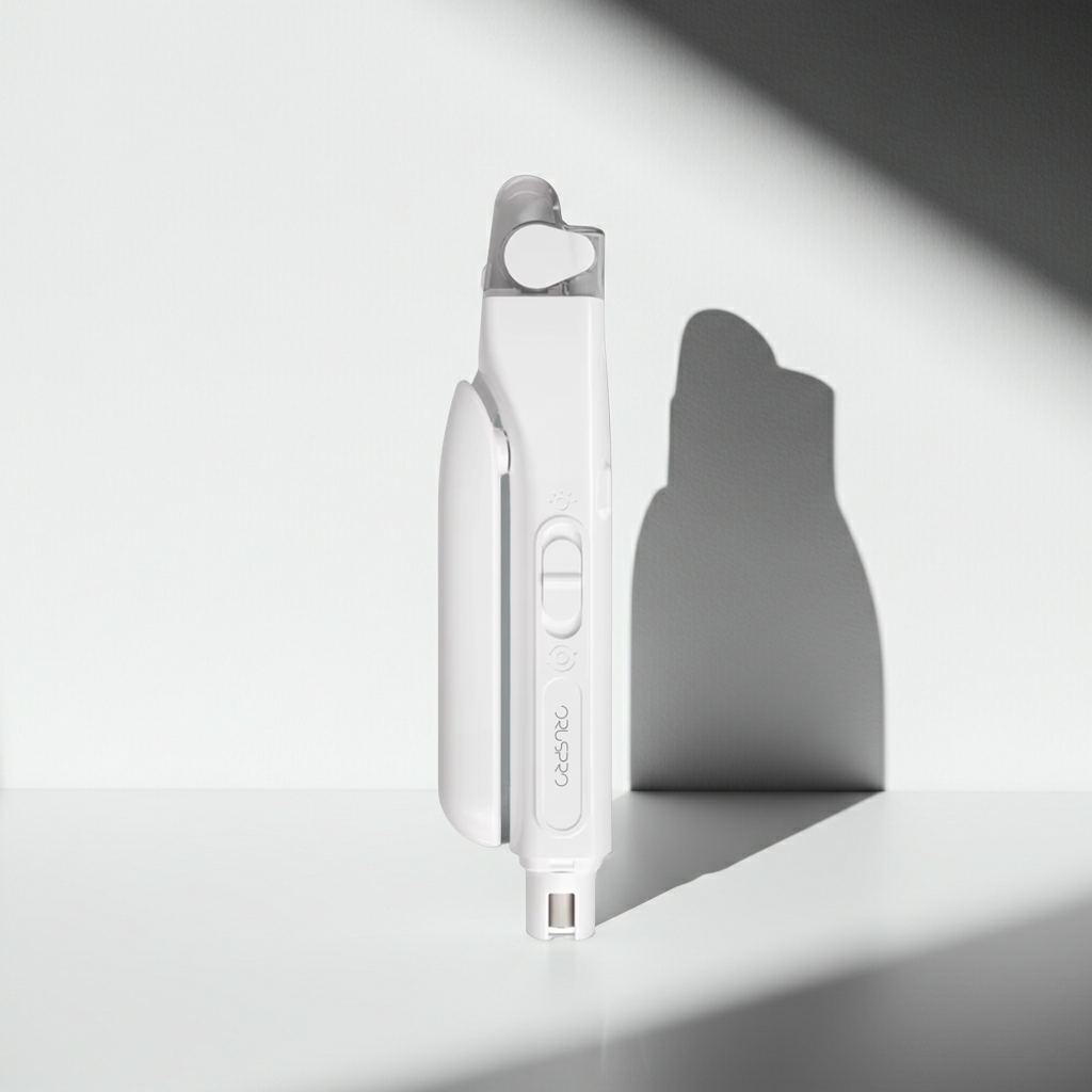 Cutty Nails - Lima rotante e taglia unghie con Led